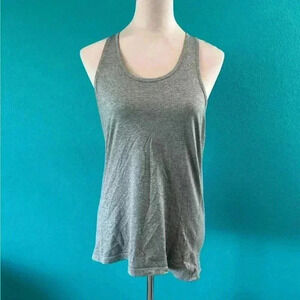 Nike grey dri fit athletic workout tank top in size large